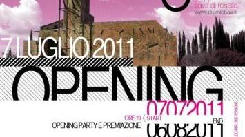 <b>LA LOCANDINA </b>del party di apertura del Premio Basi al Parco di Pietra