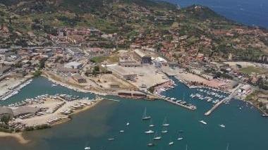Una veduta dell’area destinata a trasformarsi nel porto Cantieri
