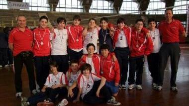 La formazione Under 13 del Volley Prato campione provinciale