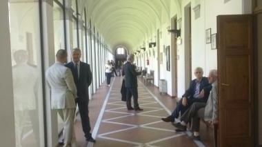 <b>TRIBUNALE.</b> Un corridoio del Galli Tassi a Lucca