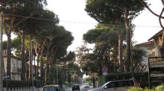 L’incrocio fra via Veneto e via Trieste a Lido