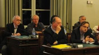 L’opposizione di centrosinistra a palazzo Santini (Vip)
