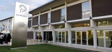 Il centro Ecomedica e il baby azzurro Stefano Castellani   