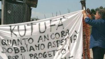 Una protesta del Cdf di Vada