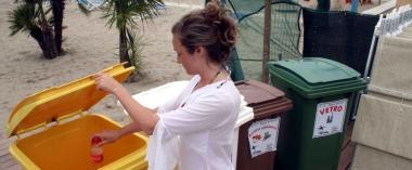 I contenitori della raccolta porta a porta 