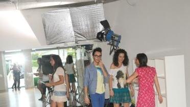 Le riprese di Mtv (Vip)