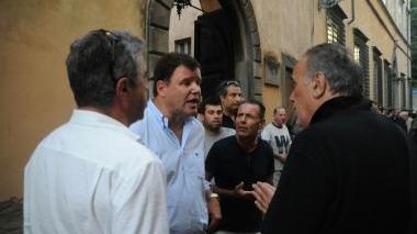 Giuliano Giuliani e a sinistra Giuseppe Bulleri (Vip)