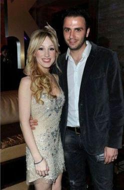 Giampaolo Pazzini e Silvia Slitti che oggi pronunciano il fatidico s&igrave; nel suggestivo scenario del Lago di Como       