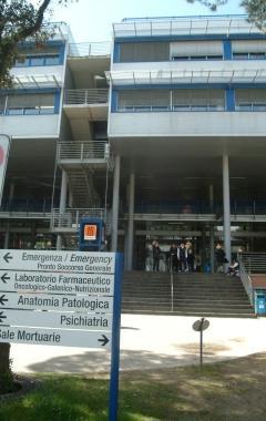 Lospedale Versilia dove &egrave; stata operata la ragazza 