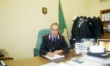 Michela Cupini, comandante della polizia municipale  