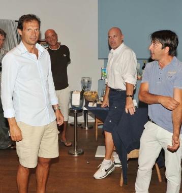 Polpo e aragosta per mister Allegri alla "Rocchetta" di piazza Bovio