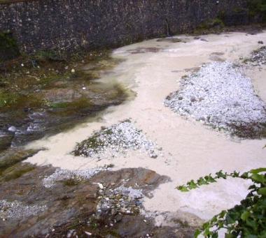 <b>INQUINAMENTO.</b> La marmettola nel canale Giardino 