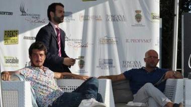 Paolo Ruffini sul palco dell’Arena Incisa