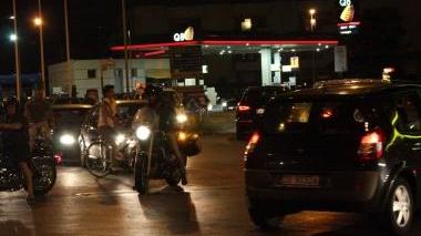 Il traffico durante il corso