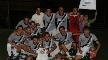 La formazione de I Cobra che ha vinto la Spring Cup di calcio a 7
