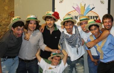 Foto di gruppo per le Pagliette al San Right 