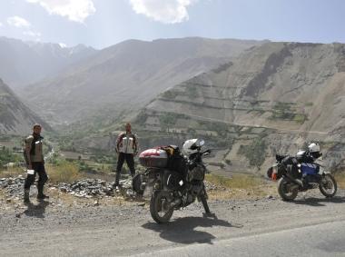 Dal rugby all'Iran l'avventura in moto di un giocatore