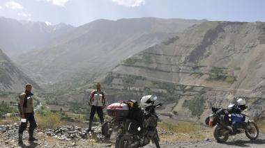 Dal rugby all'Iran l'avventura in moto di un giocatore