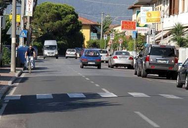 Via San Leonardo, la strada dellincidente 