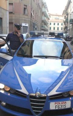 Una volante in azione 