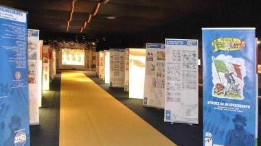 Inaugurazione della mostra del Risorgimento al museo del Fumetto
