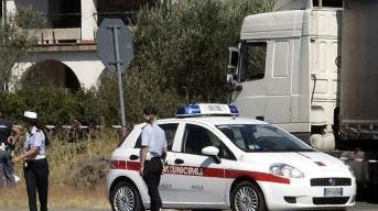 Una pattuglia di vigili