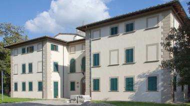 Una veduta di Villa Pacchiani a Santa Croce sull’Arno