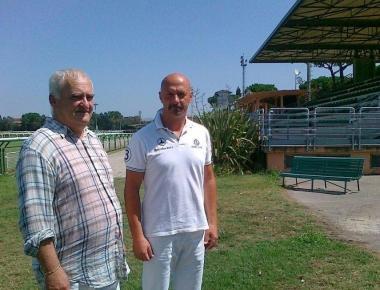 <b>ALLIPPODROMO.</b> Amedeo Raffi e Luca Pantani 