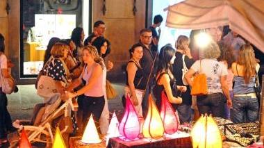 Shopping sotto le stelle