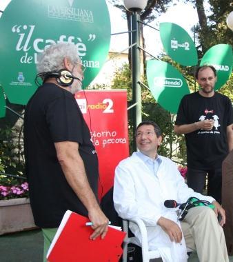 <b>FONDAZIONE. </b>A sinistra, un incontro alla Versiliana  