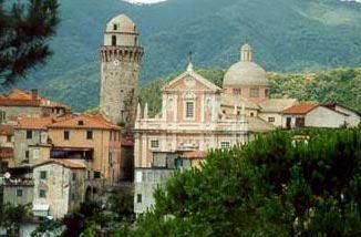 Il centro storico di Ortonovo 