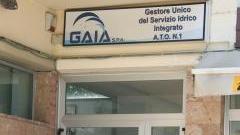 La sede di Gaia spa, società dell’acquedotto
