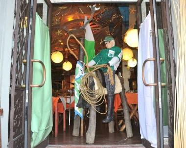Lallestimento del ristorante La Tavolaccia 