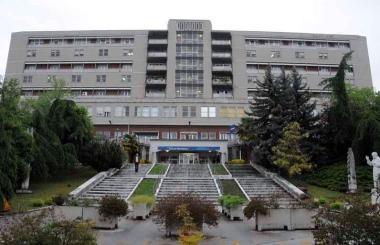 Una veduta dellospedale di Carrara 