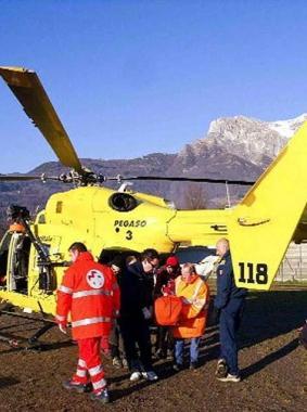 Elicottero del 118  