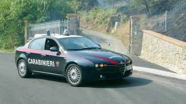 Una pattuglia di carabinieri