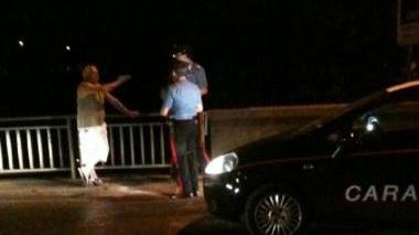 I rilievi dei carabinieri di Calcinaia intervenuti sul posto
