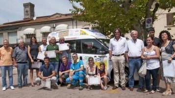 Il nuovo mezzo inaugurato a Pieve a Nievole