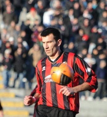 <b>BOMBER.</b> Damiano Biggi, 34 anni, crivellatore di reti in serie C 