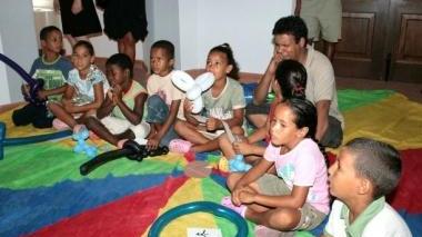 Un incontro coi bambini saharawi