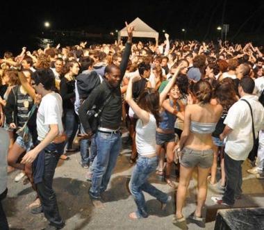 Un beach party