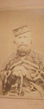 <strong>CONDOTTIERO </strong>Giuseppe Garibaldi a capo dei Mille