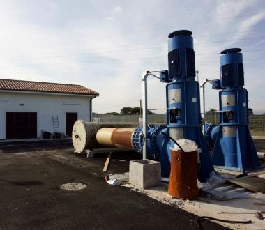 Una delle centrali di Acque a Empoli 