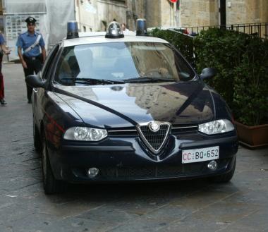 Un controllo dei carabinieri     