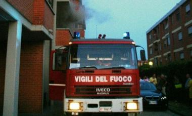 Un intervento dei vigili del fuoco 