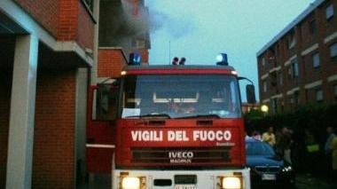 Un intervento dei vigili del fuoco