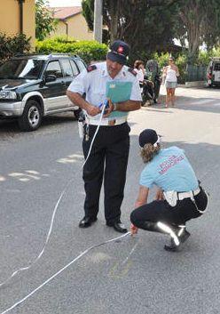 Rilievi dei vigili 