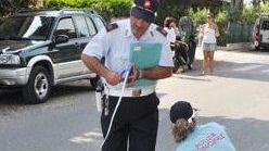 Rilievi dei vigili