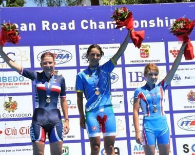 La Ratto sul gradino pi&ugrave; alto del campionato europeo 
