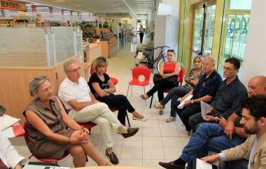 Presentazione del progetto nella sede della Coop 